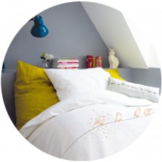 Duvet cover cot bed / toddler beds - Birds Duvet cover cot bed / toddler beds - Birds